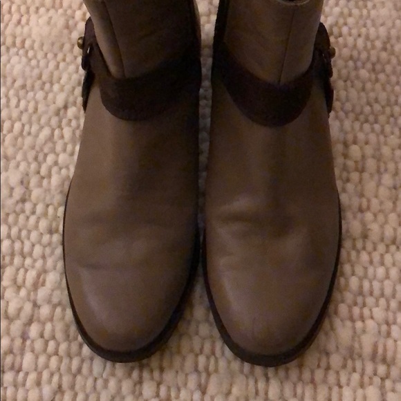 Leather and Suede Booties Great Condition - Picture 7 of 7